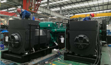 喜讯，博天堂网址3台2000KW/10.5KV高压发电机并网成功